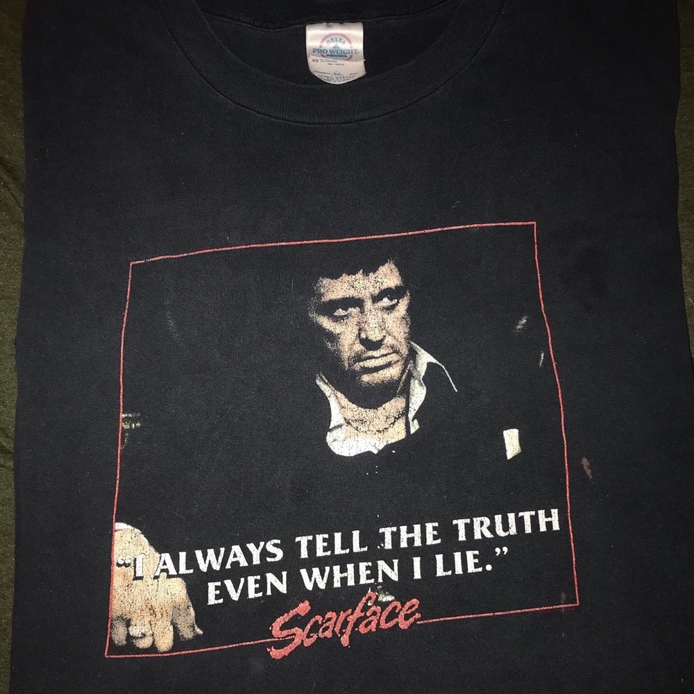 3xl 90’s Vintage Scarface Short Sleeve Tee